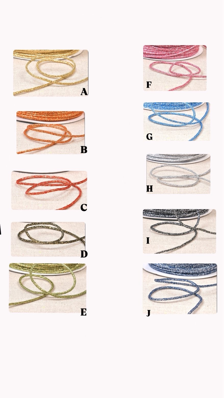 Bracelet cordon Olivia